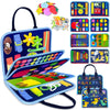 Exorany Busy Board Montessori Toys for 1 2 3 4 Year Old Boy Birthday Gifts, Toddler Boy Toys Age 1-2, 2-4, Busy Book Sensory Toy