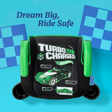 Graco Turbobooster 2.0 Backless Booster Car Seat, Hot Wheels Gamer, Travel Booster Seat For Children Ages 4-10, Weight 40-100 Po