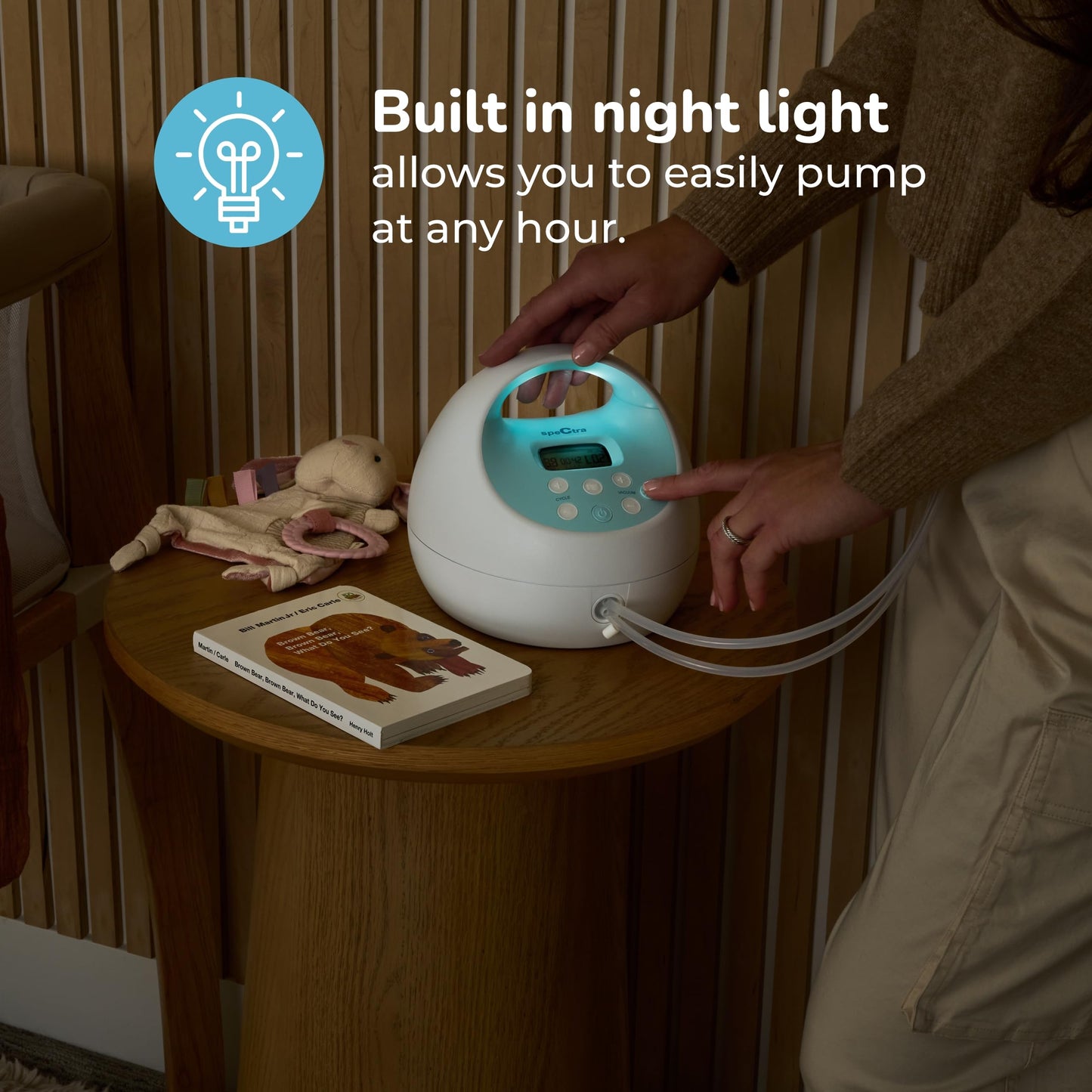 Spectra - S1 Plus Electric Breast Milk Pump With Tote Bag, Breast Milk Bottles And Cooler For Baby Feeding