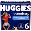 Huggies Overnites Diaper Size 6