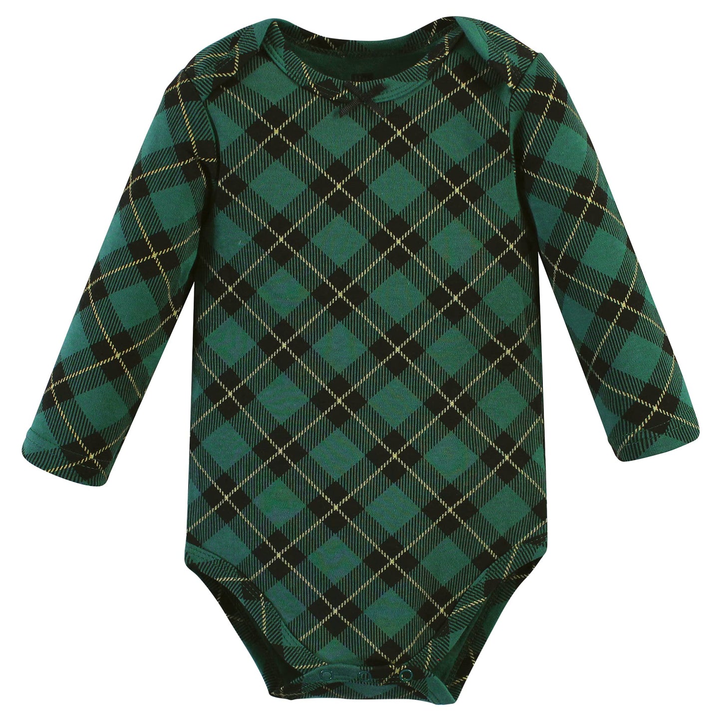 Hudson Baby Unisex Cotton Long-Sleeve Bodysuits And Toddler T-Shirt Set, Poinsettia, 0-3 Months Us