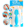 Bumco Mini Baby Diaper Cream Spatula With Case - Bpa-Free Silicone Diaper Spatula With Suction Cup, Wipe-Clean Baby Bum Brush, M