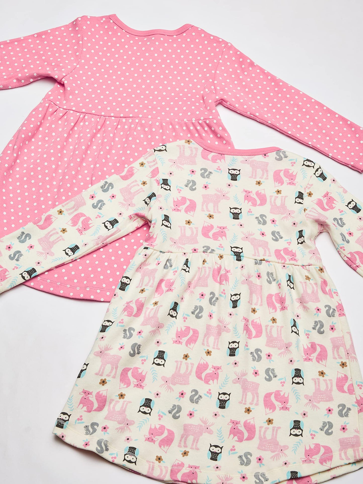 Hudson Baby Infant And Toddler Girl Cotton Dresses Forest, 12-18 Months