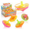 Proloso 100 Pcs Light Up Spinning Tops Led Flashing Spinners With Gyroscope