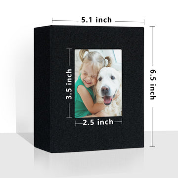 Vienrose Small Photo Album 4X6 Holds 100 Photos 2 Pack, Mini Baby Photo Album Linen Cover For Gifts Wedding Family, Black