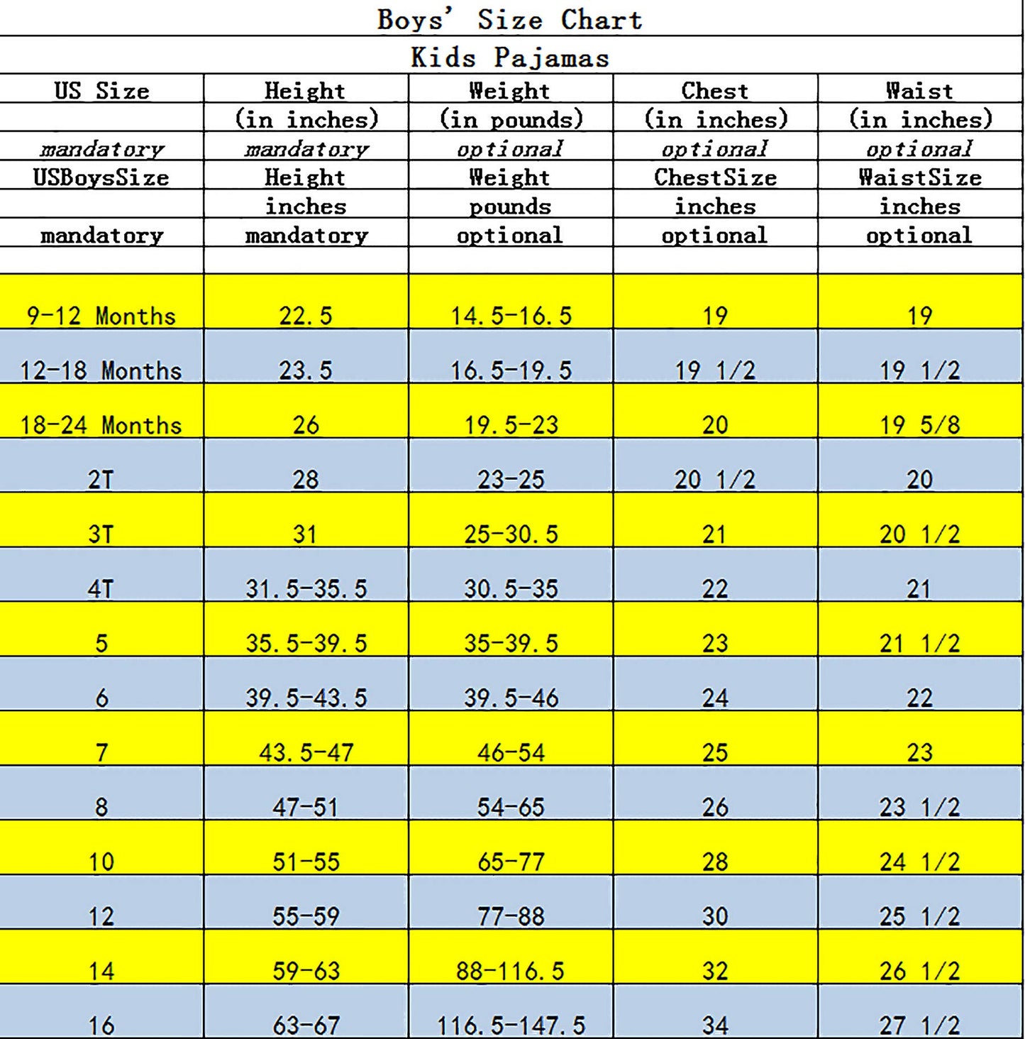 Kikizye Baby Ladybug Girls Long Sleeve Pajama Toddler Cotton Sleepwear Size 12-18 Mothes