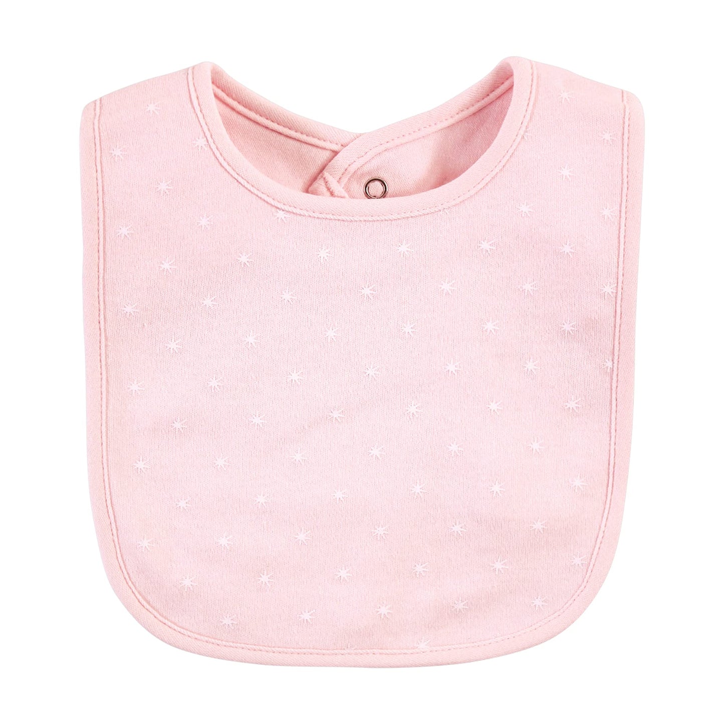 Hudson Baby Unisex Baby Cotton Bibs, Glitter Unicorn, One Size