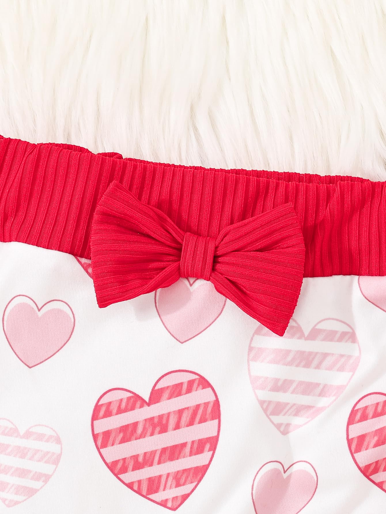 12-Month Valentine'S Outfiys My 1St Valentine'S Day Outfit Toddler Girl Clothes Baby Romper 12 Months Red Headband