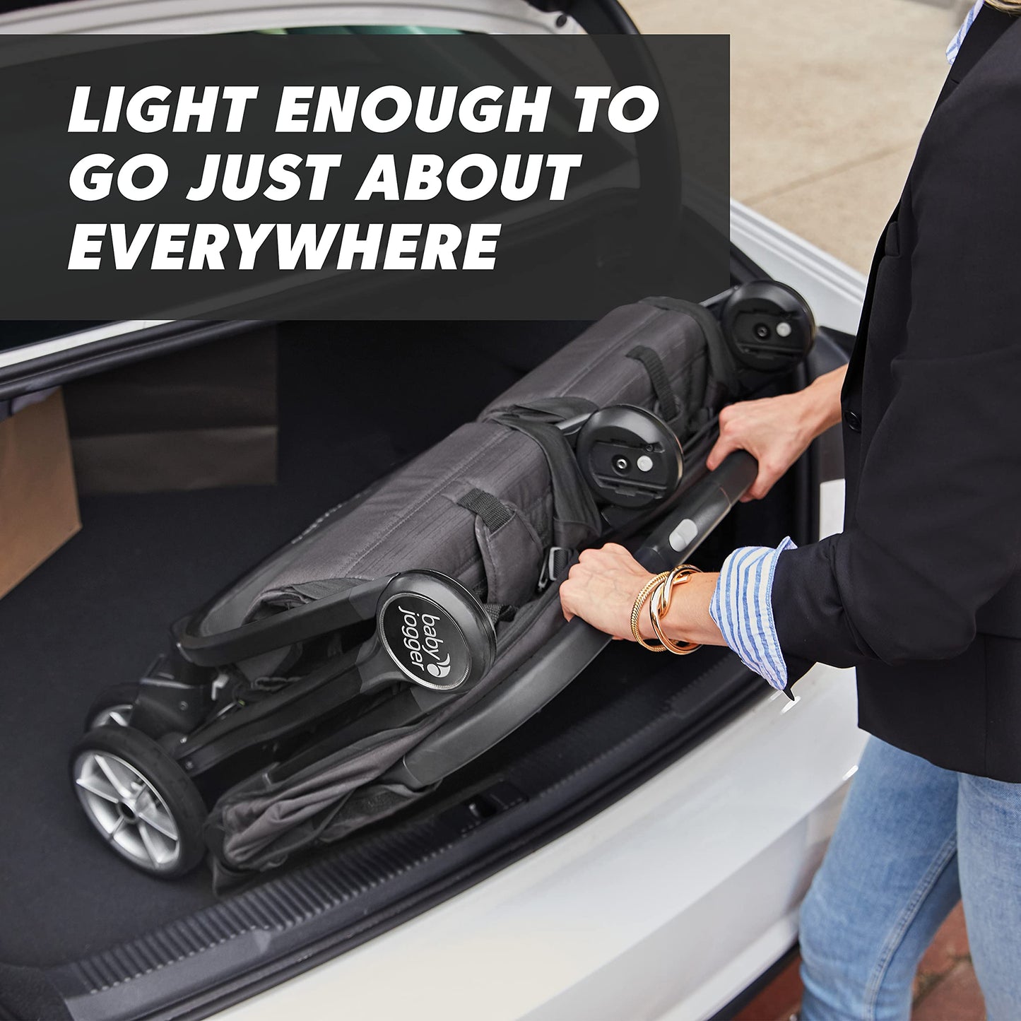 Baby Jogger City Tour 2 Double Stroller, Compact & Sleek Twin Design With Easy-To-Maneuver Features, Ideal For Growing Kids, Plu