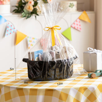 Ubbcare Small Woven Basket For Gifts, Cotton Rope Storage Basket For Shelf, Gift Baskets Empty With Handle, Dog Toy Basket For O