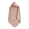 Mushie Baby Hooded Towel | Organic Cotton (Blush)