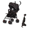 Dream On Me Vista Moonwalk Baby Stroller In Black, Lightweight Infant Stroller With Compact Fold, Multi-Position Recline Umbrell