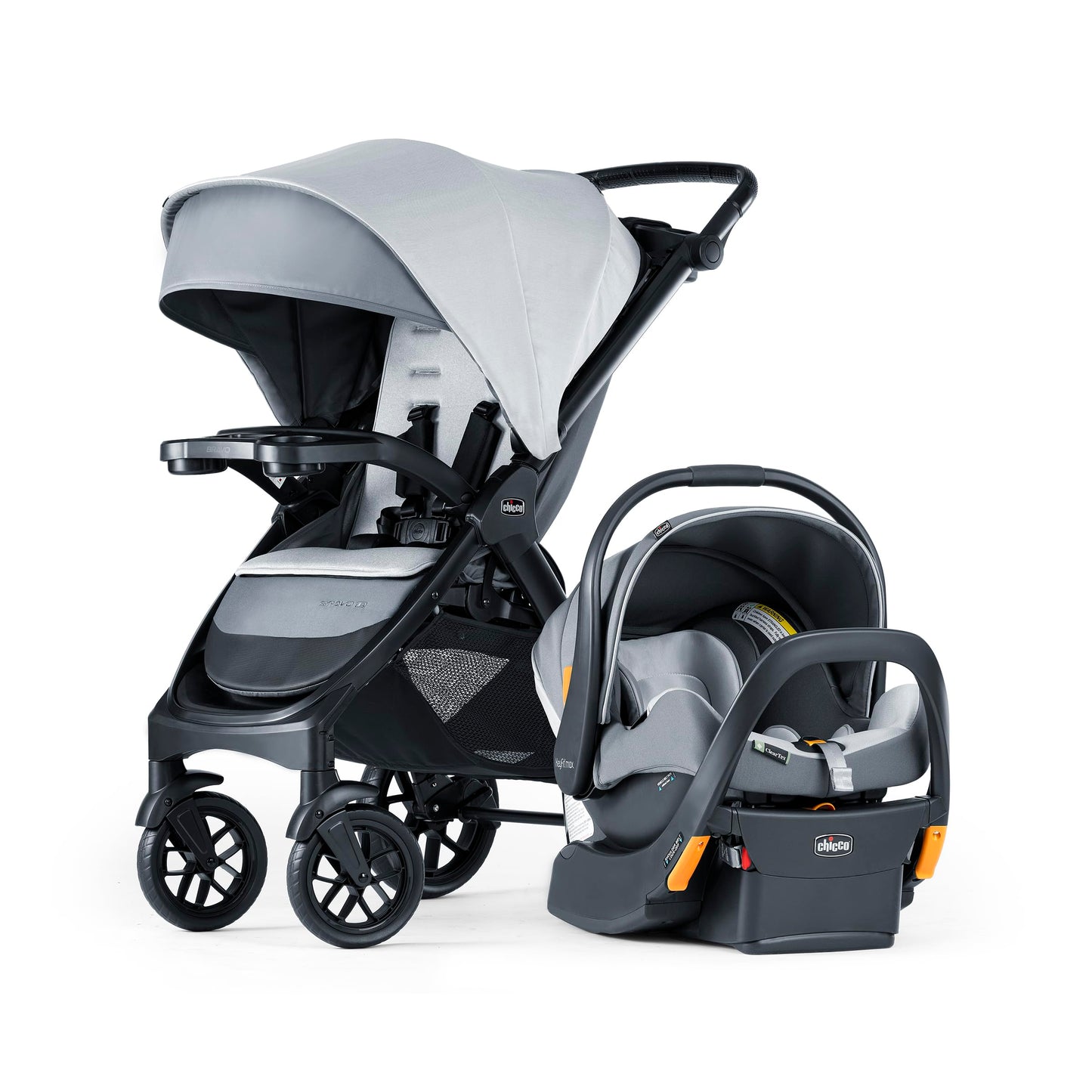 Chicco Bravo LE Trio Travel System, Silhouette
