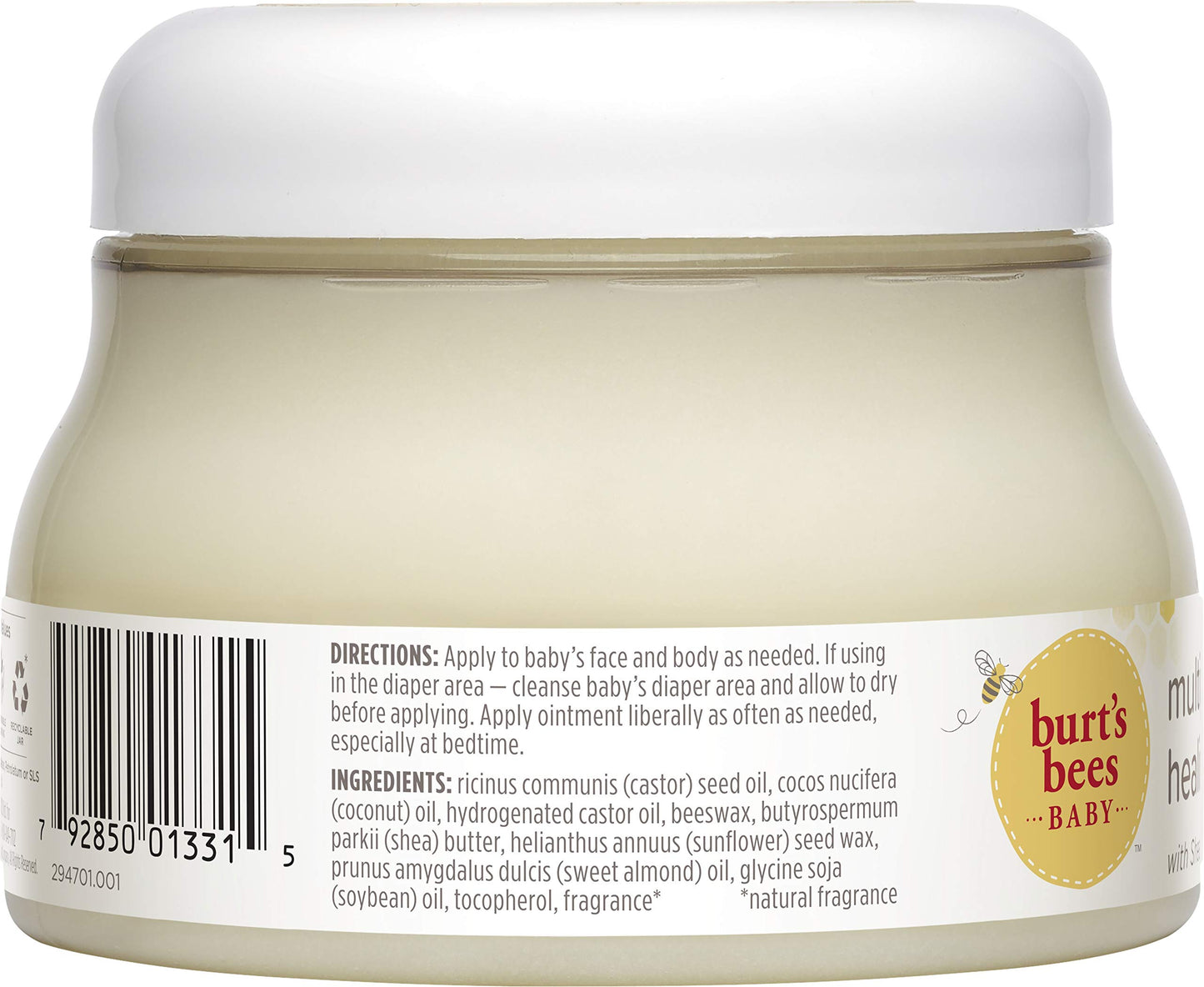 Burt'S Bees Baby 100% Natural Origin Multipurpose Healing Ointment, Face & Body Baby Ointment, 7.05 Ounce (Pack Of 3)