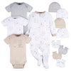 Gerber Baby Boys And Girls 12 Piece Layette Gift Set, Woodland, 0-3 Months