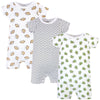 Hudson Baby Unisex Cotton Rompers, Aliviado, 12-18 Months