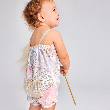 Honestbaby Multipack Short Romper Sets And Dresses 100% Organic Cotton For Infant Baby And Toddler Boys, Girls, Unisex, Pink Avo