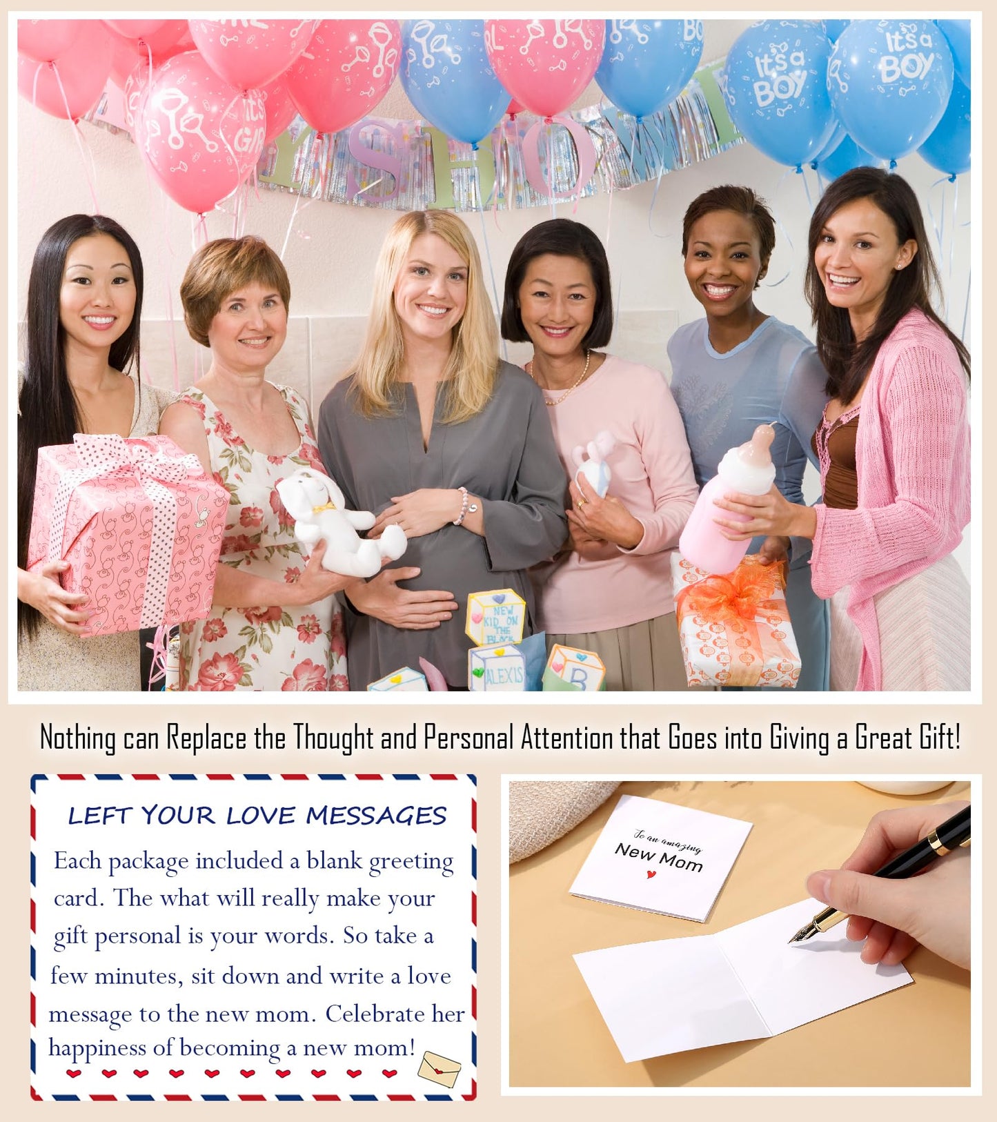 Tony & Sandy New Mom Gifts For Women, Mom To Be Gift, First Time Mom Gifts, Pink Bracelet Mommy Mother To Be Gifts For 1St Time