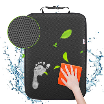 Kick Mats Back Seat Protector, 2Pack Waterproof Oxford Seat Back Protector, Car Seat Back Protector For Kids, Back Of Seat Prote