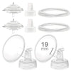 Maymom Pump Parts Compatible With Spectra S2 Spectra S1 Spectra 9 Plus Breastpump, Flange (19Mm) Valve Tubing Backflow Protector