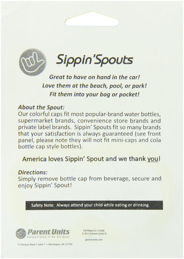 Parent Units New Sippin' Spout, Colors May Vary 2 Count (Pack Of 1)