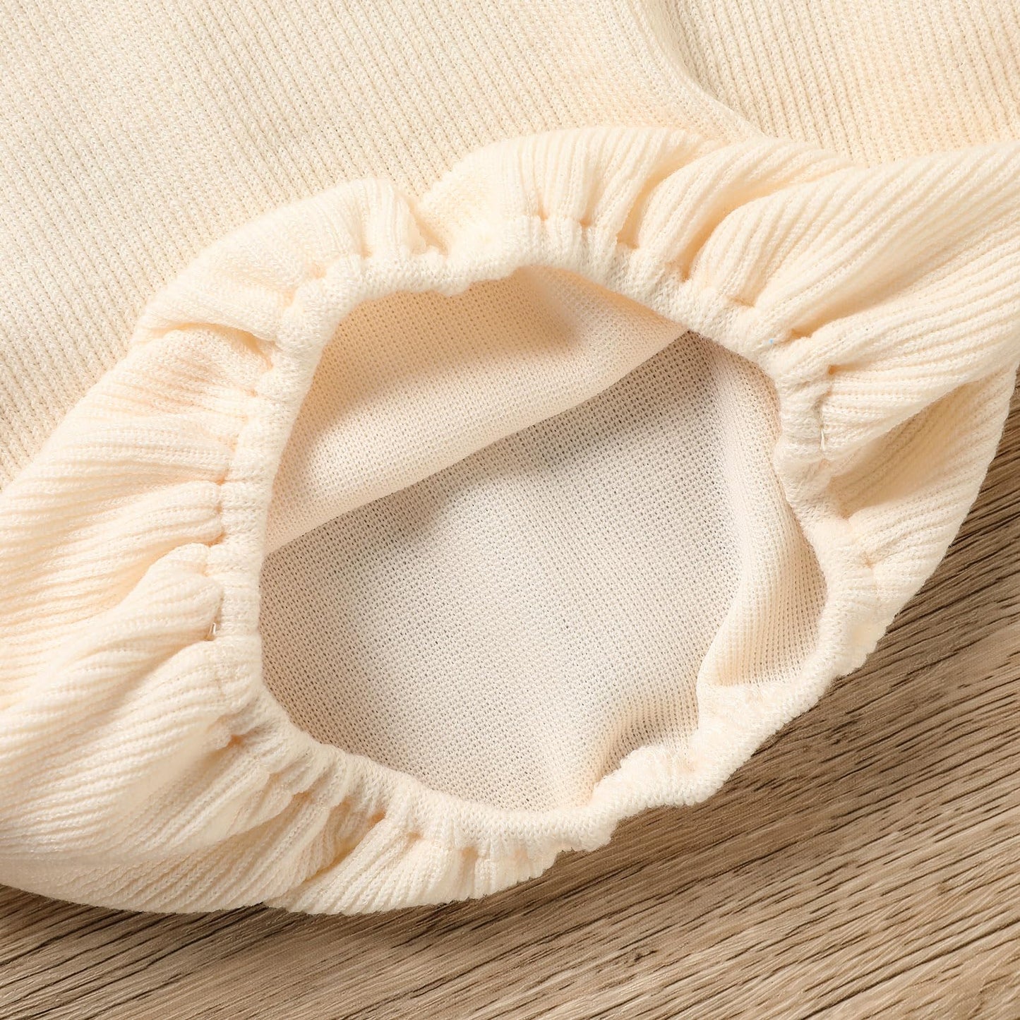 Toddler Baby Girl Sweater Round Neck Loose Long Sleeve Candy Color Knitted Pullover Tops Autumn Winter Sweatshirt (Cream, 2-3T)