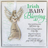 The Grandparent Gift Irish Baby Blessing Angel - Irish Baby Gift For Baby Girl Or Boy