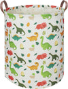 Hkec 19.7' Dinosaur Laundry Basket,Dirty Clothes Laundry Hamper,Waterproof Foldable Toys Storage Bin,Room Decor, Gift Baskets,