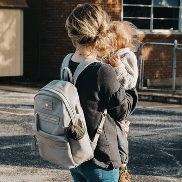 Miss Fong Small Diaper Bag Leather Diaper Bag Backpack Baby Diaper Bag, Baby Bag For Travel, Baby Diaper Bags, Small Diaper Bag