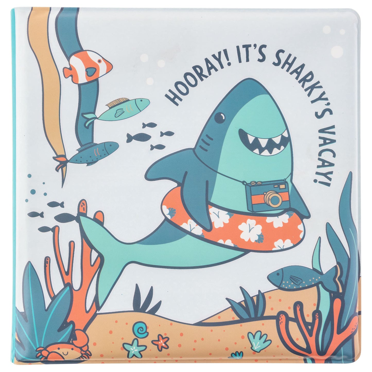 Stephen Joseph, Floating Color Changing Bathtime Book, Toddler Bath Toys, Shark