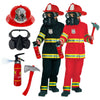 Morph Red Firefighter Costume For Kids Fireman Costume For Boys Fire Fighter Costume For Boys Kids Fire Fighter Outfit Boys Smal