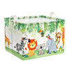 Clastyle Friendly Animals Party Nursery Storage Bins For Toys Books Rectangle Elephant Koala Monkey Safari Storage Basket Kids C
