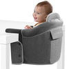 Clip On High Chair For Baby That Attaches To Table - Portable Highchair For Travel And Eating