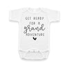 Pineapple Pancake Kids Pregnancy Announcement For Grandparents Get Ready For A Grand Adventure Infant Bodysuit