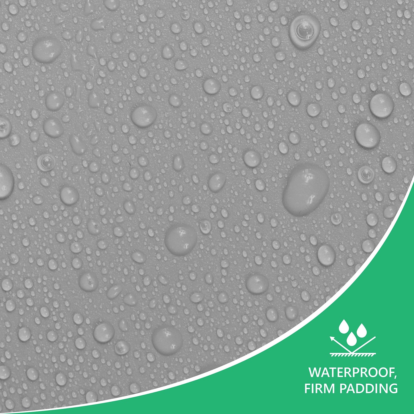 Evolur Eva Baby Changing Pad In Dark Gray, Soft, Lightweight And Portable Changing Pad, Fits All Changing Table, Waterproof Firm