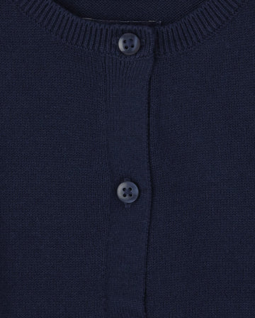 The Children'S Place Baby Toddler Girls Bow Pocket Cardigan, Tidal, 5T