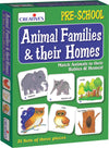 Creative Educational Pre-School Animal Families and Their Homes