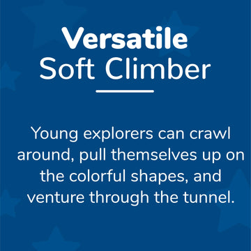 Children'S Factory Baby Crawling Tunnel, Foam Climbing Blocks For Toddlers, Soft Homeschool Jungle Gym