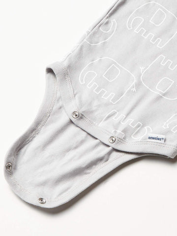 Gerberunisex Baby6 Pack Long-Sleeve Onesies Bodysuitanimals Greenpreemie