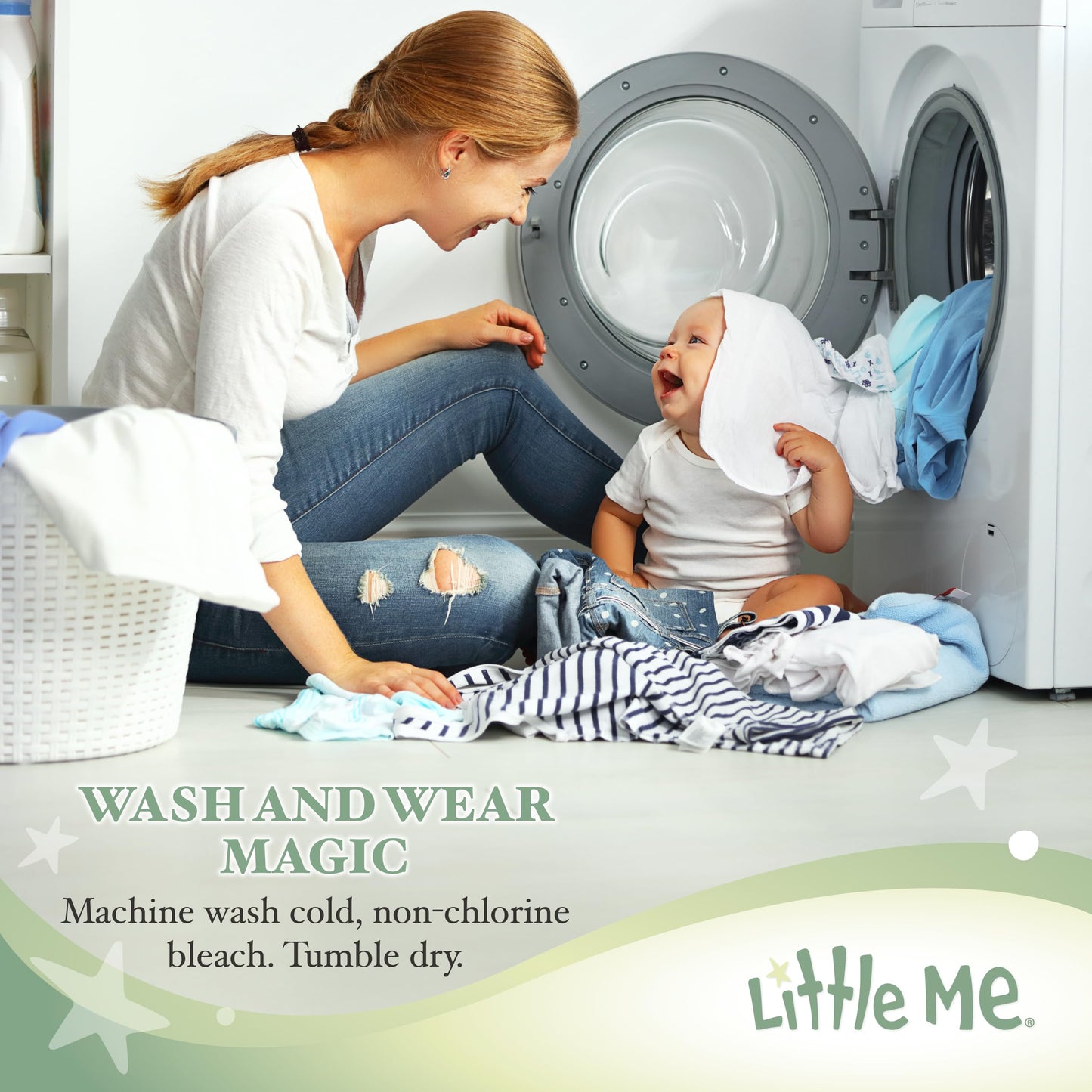 Little Me Clothes For Baby Boys' 100% Cotton Scratch-Free Tag Footed One-Piece Romper Sleeper, Little Lion, Preemie