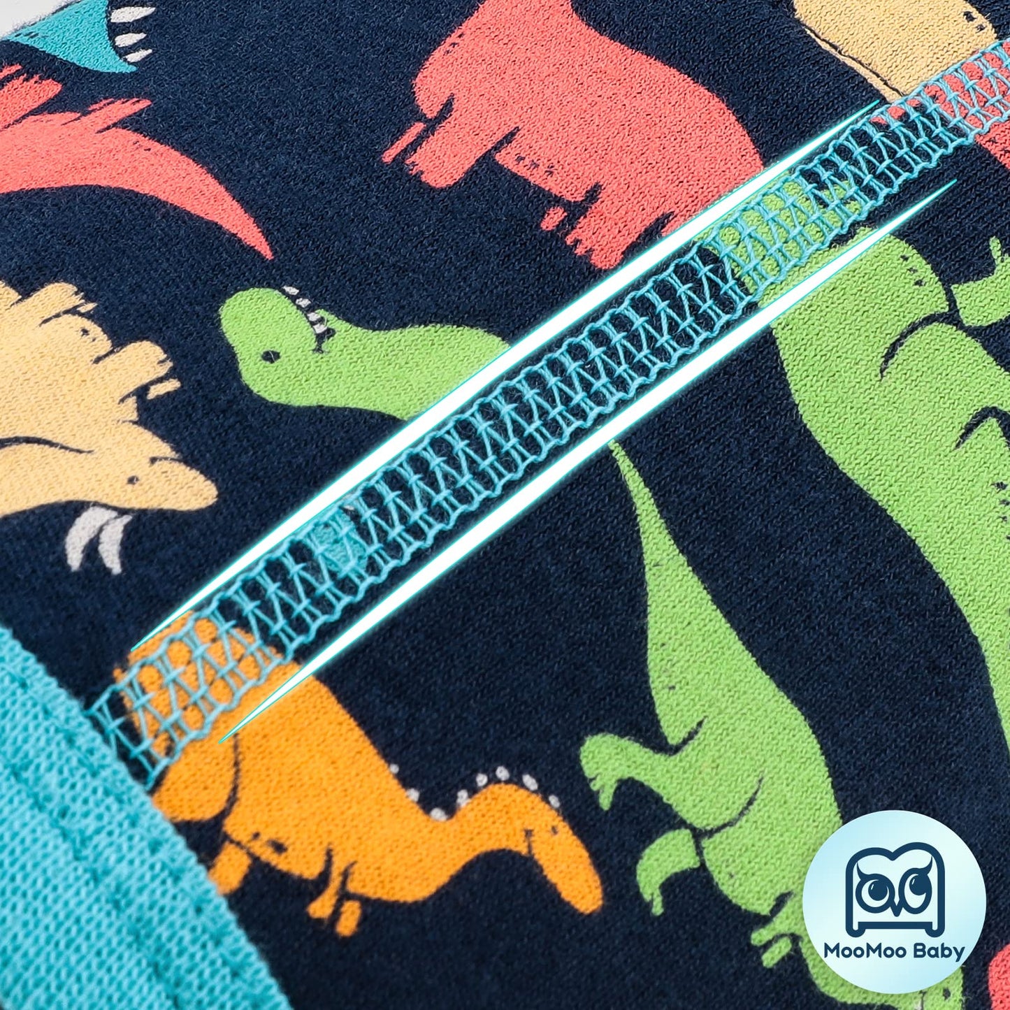 Moomoo Baby Potty Training Underwear For Boys And Girls 8 Packs Cotton Reusable Toddler Training Pants Boys 2T Multi-Color