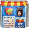 Milk & Think Kids Toddler Play Panel, Role Play Toy, Montessori Inspired Play Panel, Quick Door Hang with Suction Cups (Ice Crea