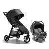 Baby Jogger City Mini GT2 All-Terrain Travel System Includes City GO 2 Infant Car Seat Opulent Black