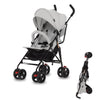 Dream On Me Vista Moonwalk Baby Stroller In Light Gray, Lightweight Infant Stroller With Compact Fold, Multi-Position Recline Um