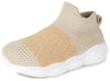 Baby Socks Boys Girls Breathable Walking Shoes Toddler Slippers Infant Shoes Toddle Sneaker With Soft Rubber Sole,Khaki-1