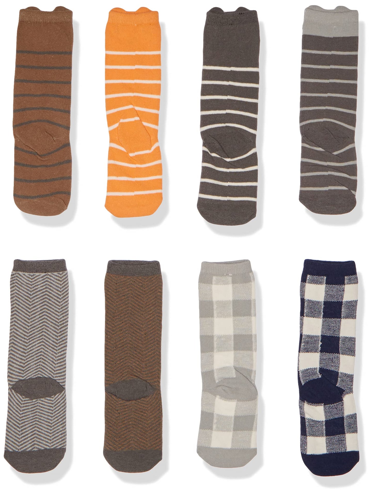 Hudson Baby Baby Girls Cotton Rich Knee-High Casual Socks, Forest Boy, 6-12 Months Us