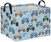 Ddbasket Rectangular Monster Truck Basket Kids Gift Basket Empty Baby Basket For Boys Toy Storage Basket Organizer Bin Box Monst