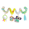 Infantino Stretch & Spiral Activity Toy - Textured Play Activity Toy for Sensory Exploration and Engagement, Ages 0 and Up, Koal