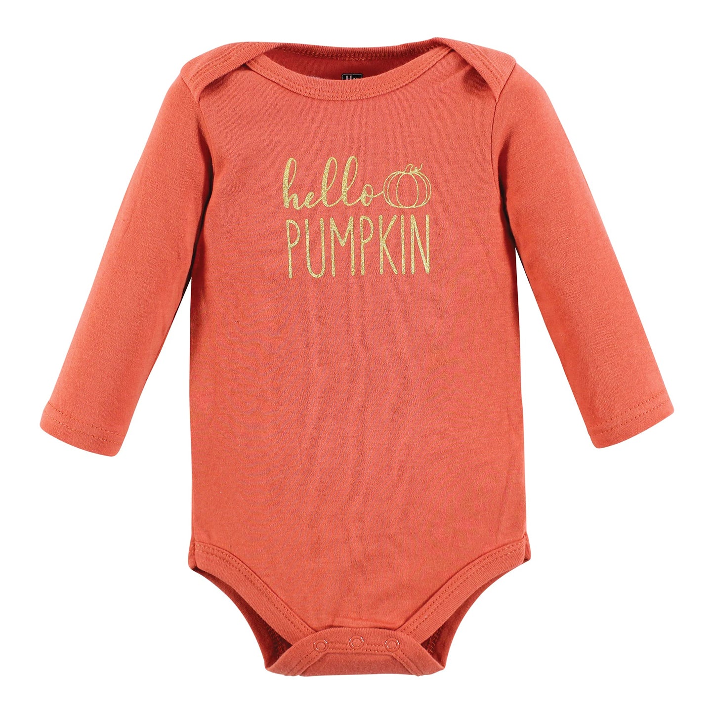 Hudson Baby Unisex Baby Cotton Long-Sleeve Bodysuits Cutest Pumpkin 3-Pack, 18-24 Months