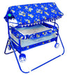 Avani Metrobuzz Baby Jhula Swing For Sleeping/Baby Crib For Ew Born Baby/Baby Crib And Cradle Two In One (Blue) (Blue)|Folding|I